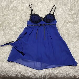 Inner Secrets blue Babydoll Nightie, size S